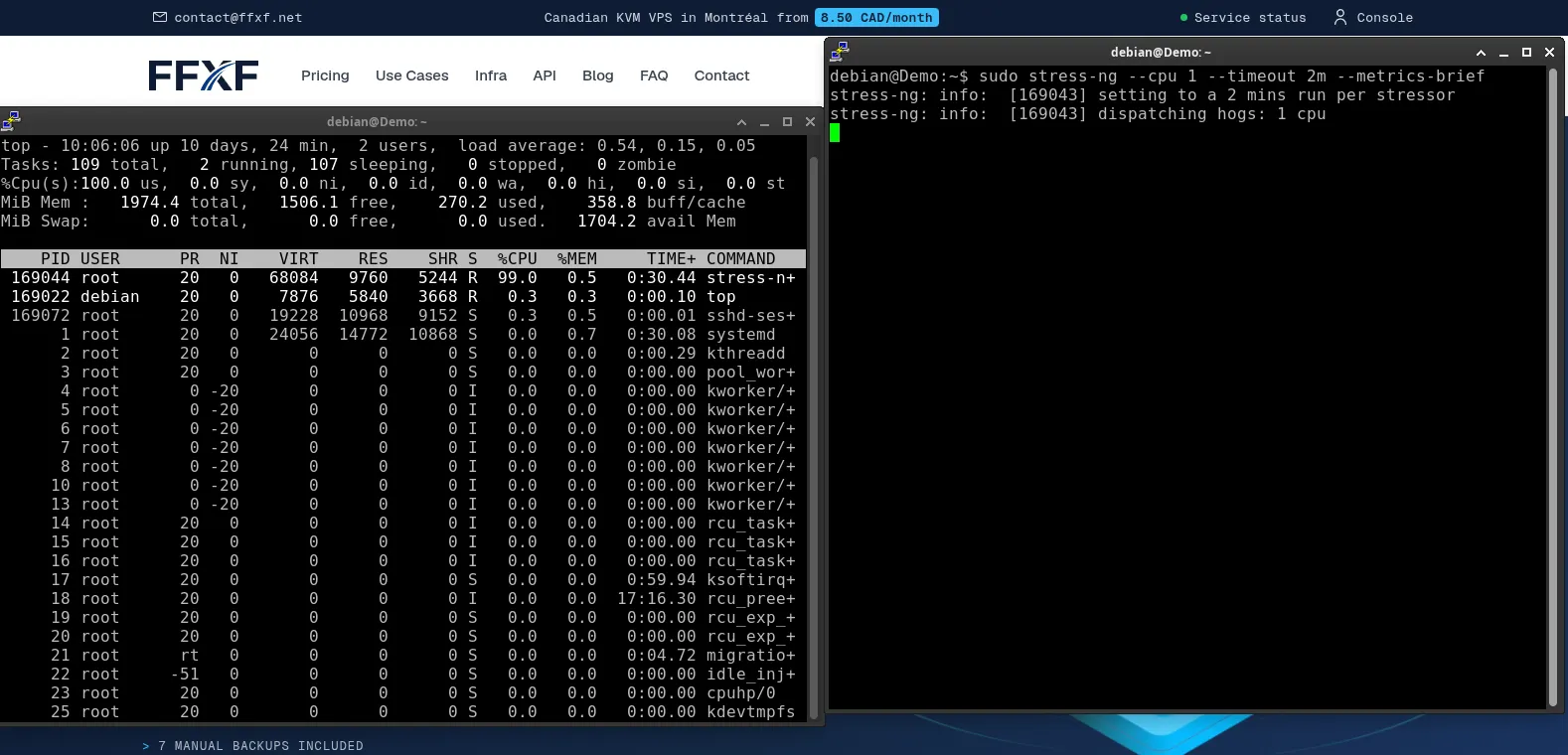 FFxF-CPU-Steal-Test