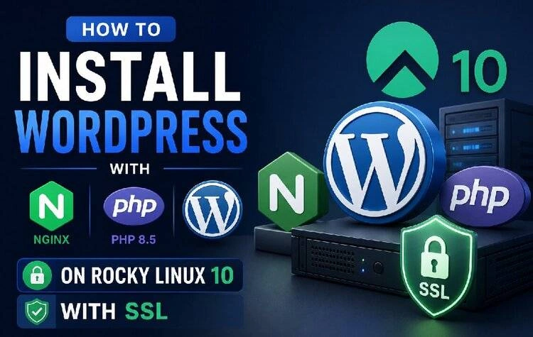 How to Install WordPress with Nginx on Rocky Linux 10 with SSL